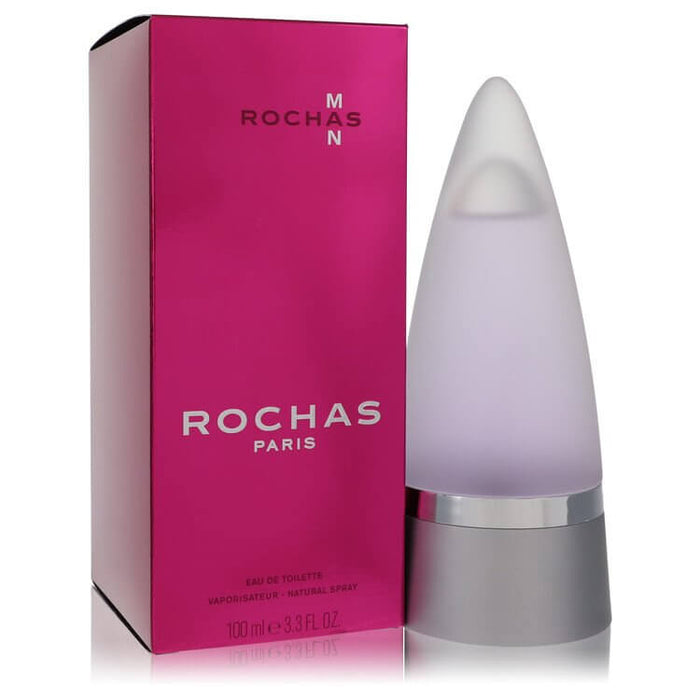 Rochas Man by Rochas Eau De Toilette Spray 3.4 oz for Men - FirstFragrance.com
