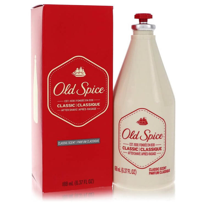 Old Spice by Old Spice After Shave 6.37 oz for Men - FirstFragrance.com