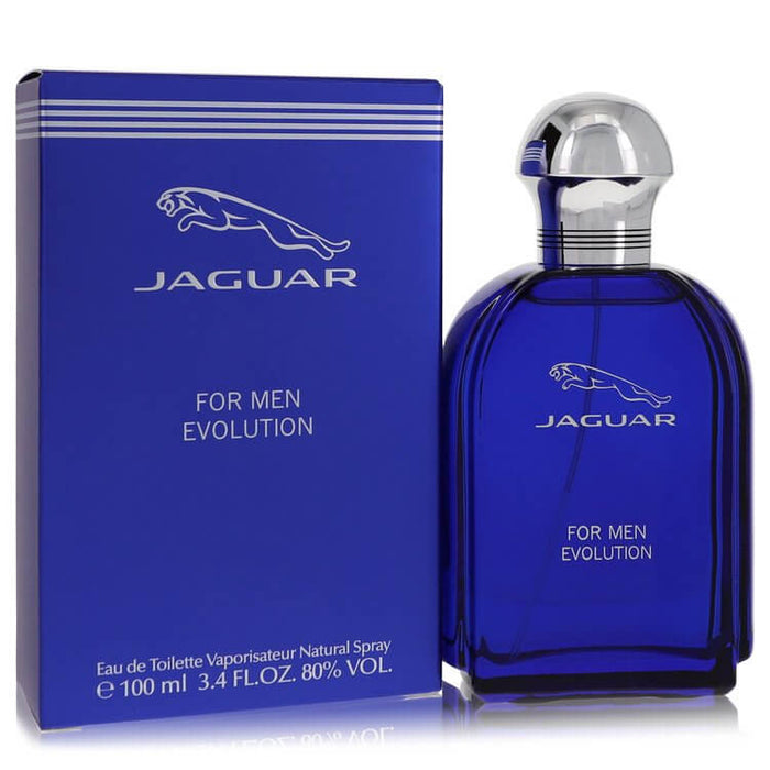 Jaguar Evolution by Jaguar Eau De Toilette Spray 3.4 oz for Men - FirstFragrance.com