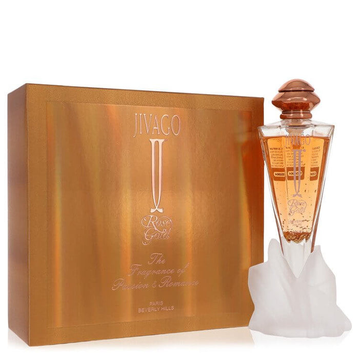 Jivago Rose Gold by Ilana Jivago Eau De Parfum Spray 2.5 oz for Women