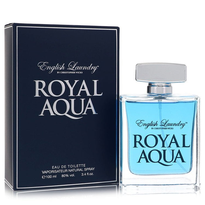 Royal Aqua by English Laundry Eau De Toilette Spray 3.4 oz for Men - FirstFragrance.com