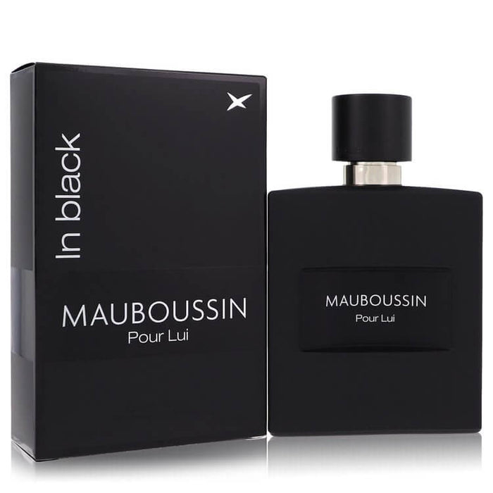 Mauboussin Pour Lui In Black by Mauboussin Eau De Parfum Spray 3.4 oz for Men - FirstFragrance.com