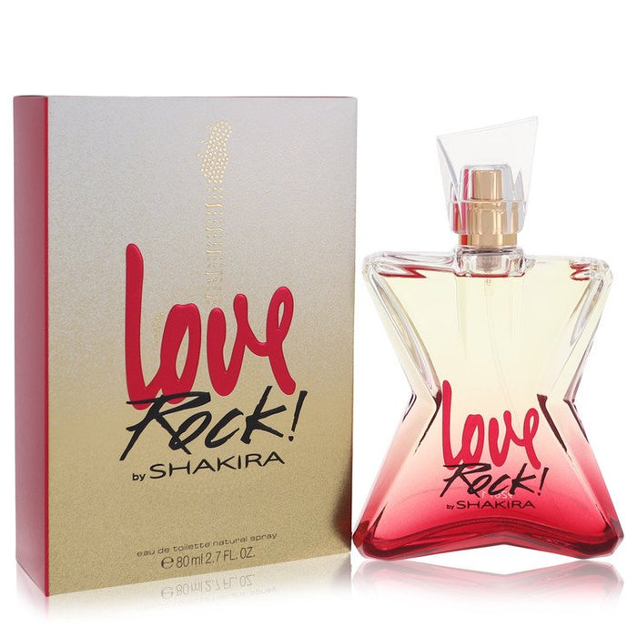 Shakira Love Rock! by Shakira Eau De Toilette Spray 2.7 oz for Women - FirstFragrance.com