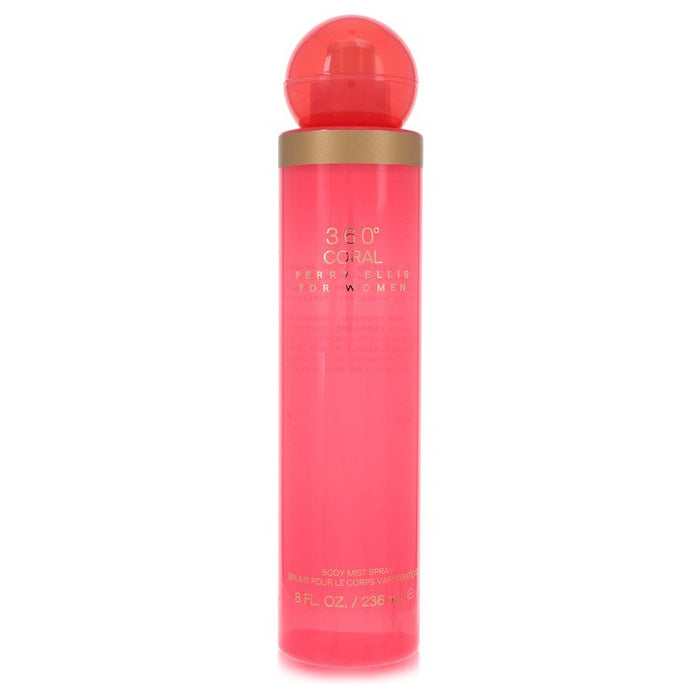 Perry Ellis 360 Coral by Perry Ellis Body Mist 8 oz for Women - FirstFragrance.com