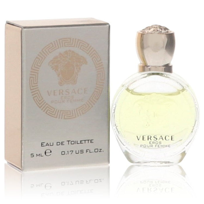 Versace Eros by Versace Mini EDT .17 oz for Women