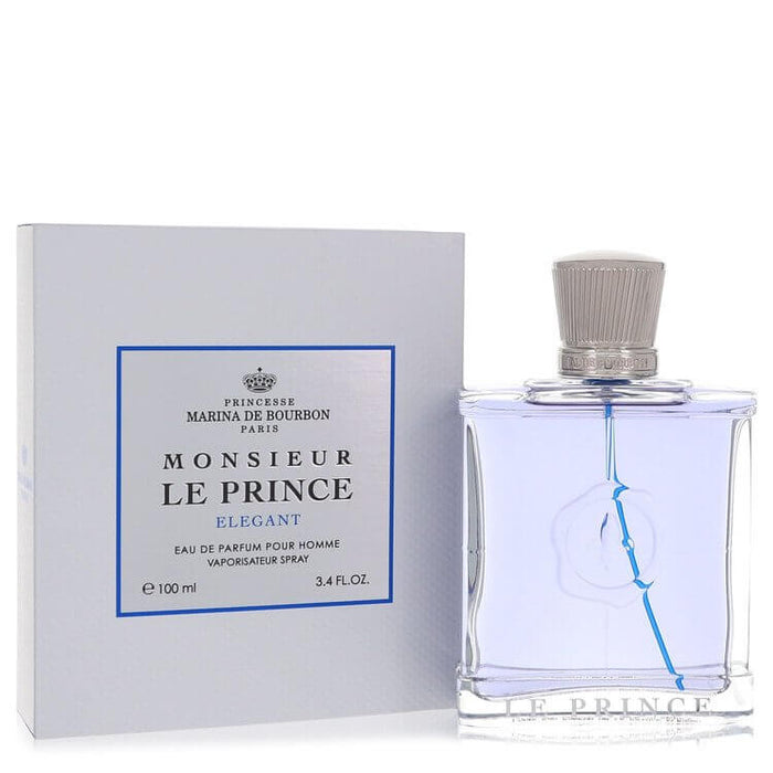 Monsieur Le Prince Elegant by Marina De Bourbon Eau De Parfum Spray 3.4 oz for Men - FirstFragrance.com
