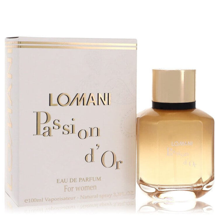 Lomani Passion D'or by Lomani Eau De Parfum Spray 3.3 oz for Women - FirstFragrance.com