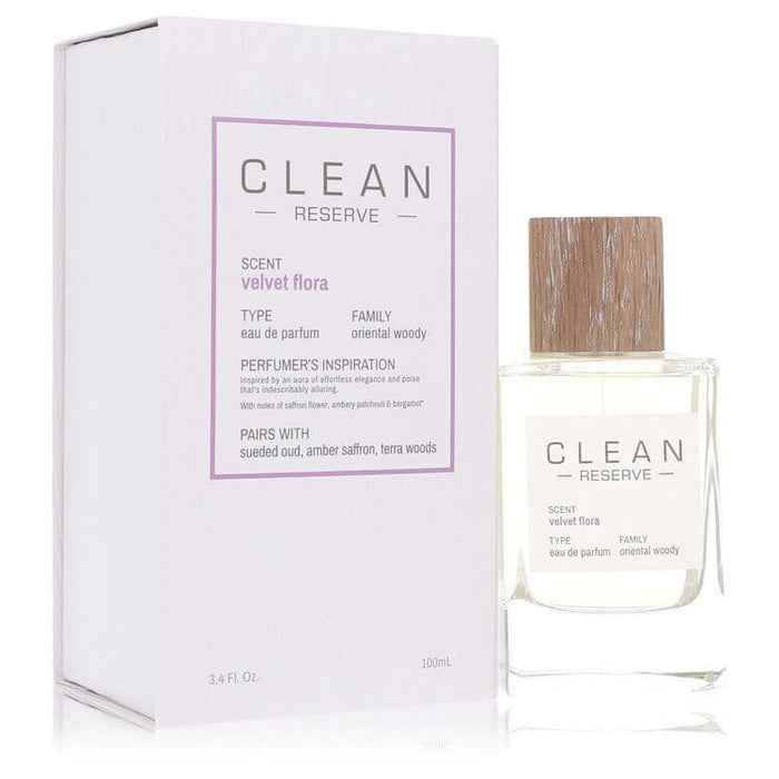 Clean Velvet Flora by Clean Eau De Parfum Spray 3.4 oz for Women - FirstFragrance.com