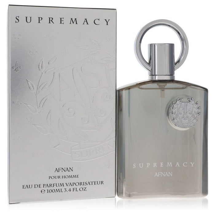 Supremacy Silver by Afnan Eau De Parfum Spray 3.4 oz for Men - FirstFragrance.com