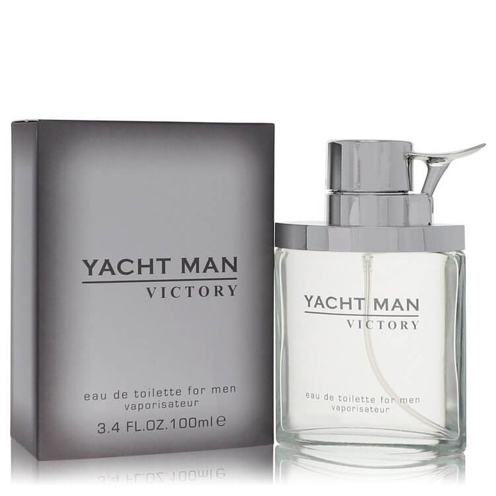 Yacht Man Victory by Myrurgia Eau DE Toilette Spray 3.4 oz for Men - FirstFragrance.com