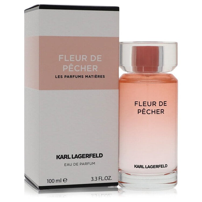 Fleur De Pecher by Karl Lagerfeld Eau De Parfum Spray 3.3 oz for Women - FirstFragrance.com