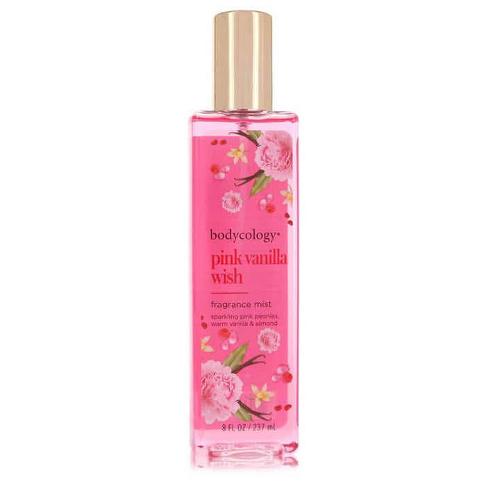 Bodycology Pink Vanilla Wish by Bodycology Fragrance Mist Spray 8 oz for Women - FirstFragrance.com