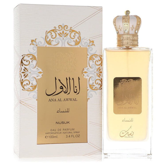 Ana Al Awwal by Nusuk Eau De Parfum Spray 3.4 oz for Women - FirstFragrance.com