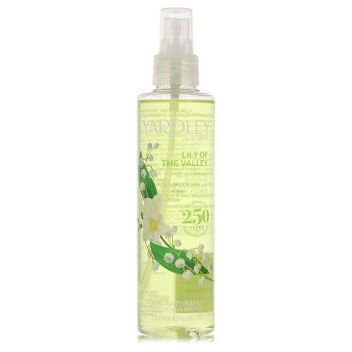 Lily of The Valley Yardley by Yardley London Body Mist 6.8 oz for Women - FirstFragrance.com
