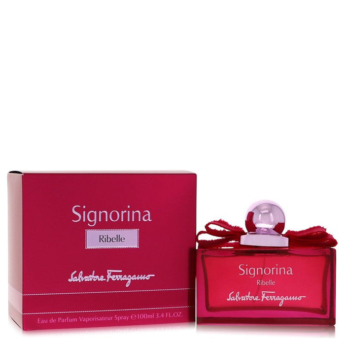 Signorina Ribelle by Salvatore Ferragamo Eau De Parfum Spray 3.4 oz for Women - FirstFragrance.com