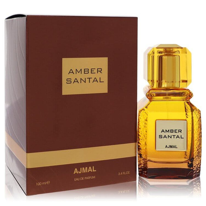Ajmal Amber Santal by Ajmal Eau De Parfum Spray (Unisex) 3.4 oz for Women - FirstFragrance.com