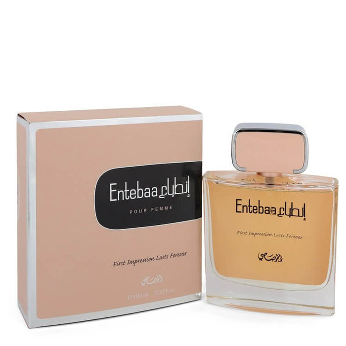 Entebaa by Rasasi Eau De Parfum Spray 3.33 oz for Women - FirstFragrance.com