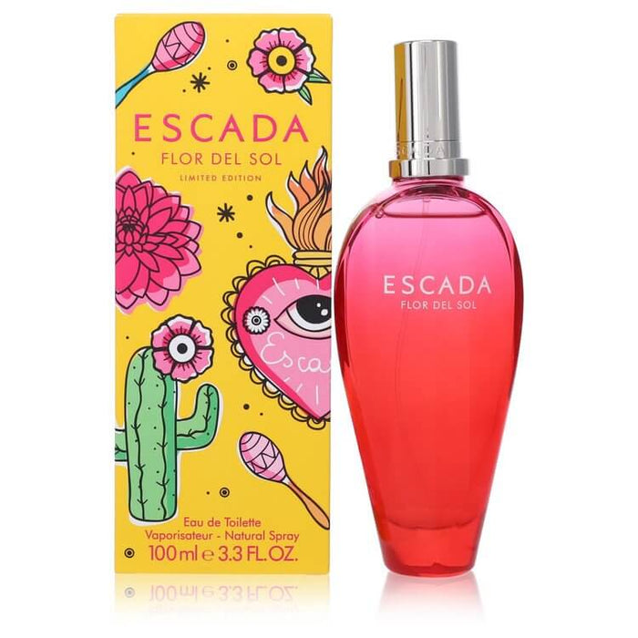 Escada Flor Del Sol by Escada Eau De Toilette Spray (Limited Edition) 3.4 oz for Women - FirstFragrance.com