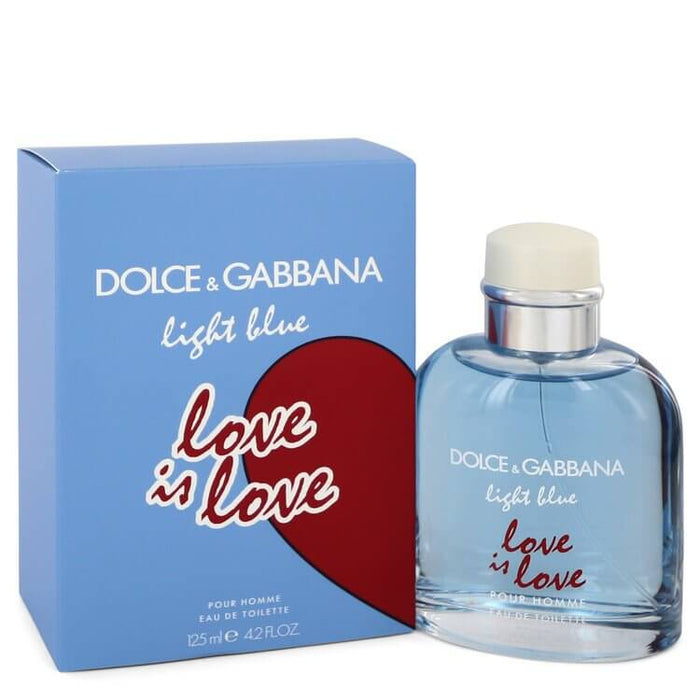 Light Blue Love Is Love by Dolce & Gabbana Eau De Toilette Spray 4.2 oz for Men - FirstFragrance.com