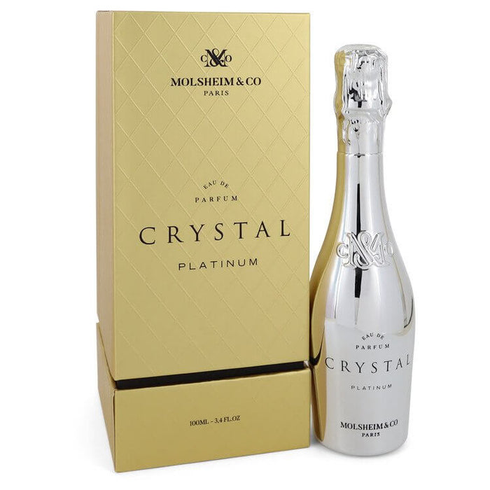 Crystal Platinum by Molsheim & Co Eau De Parfum Spray 3.4 oz for Women - FirstFragrance.com