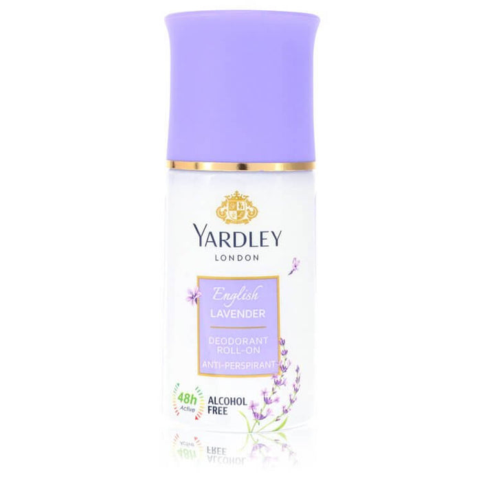 English Lavender by Yardley London Deodorant Roll-On 1.7 oz for Women - FirstFragrance.com
