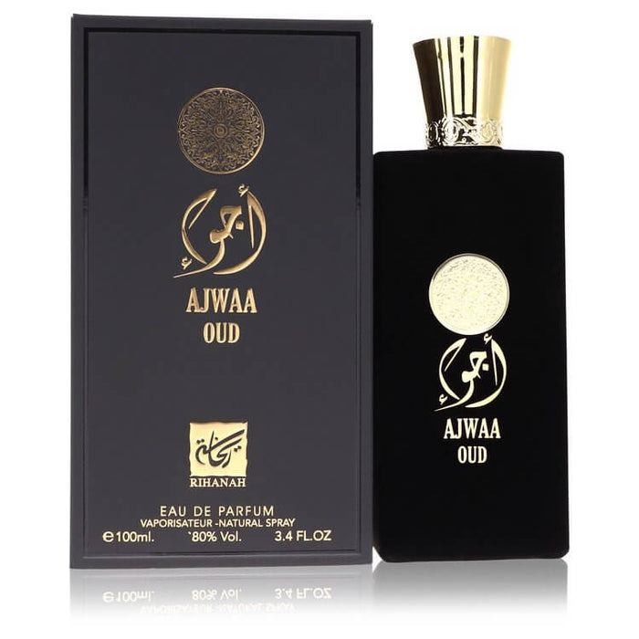 Ajwaa Oud by Rihanah Eau De Parfum Spray 3.4 oz for Men - FirstFragrance.com
