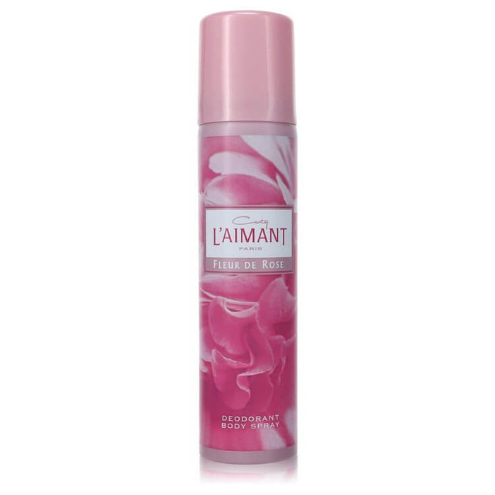 L'aimant Fleur Rose by Coty Deodorant Spray 2.5 oz for Women - FirstFragrance.com