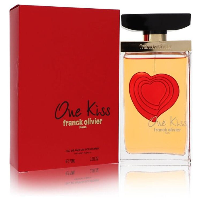 Franck Olivier One Kiss by Franck Olivier Eau De Parfum Spray 2.5 oz for Women - FirstFragrance.com