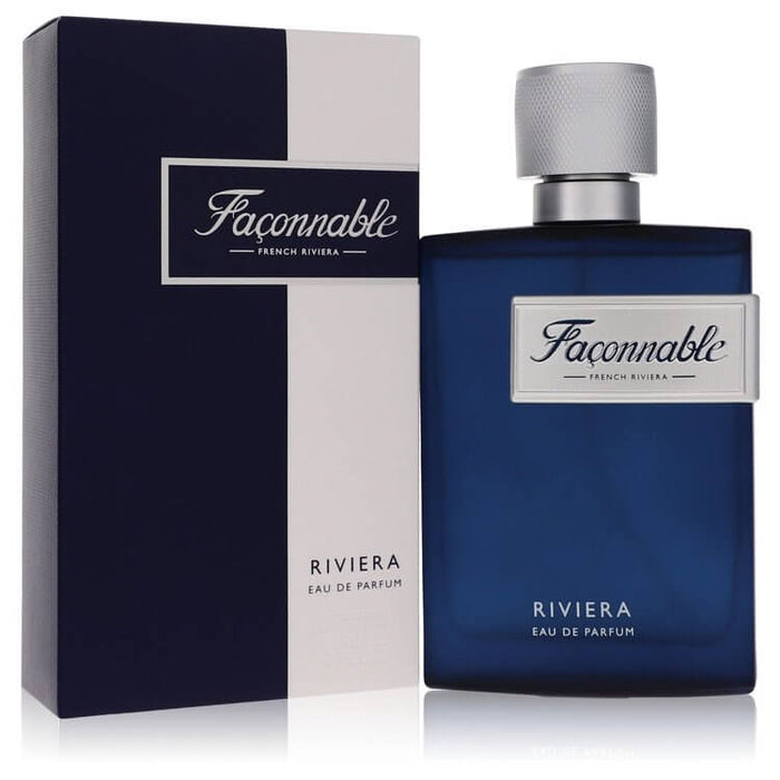 Faconnable Riviera by Faconnable Eau De Parfum Spray 3 oz for Men - FirstFragrance.com