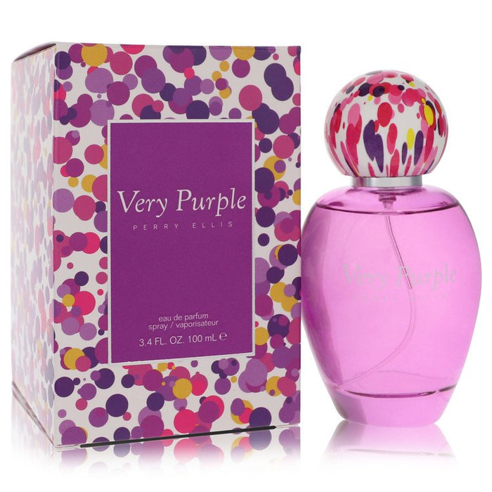 Perry Ellis Very Purple by Perry Ellis Eau De Parfum Spray 3.4 oz for Women - FirstFragrance.com