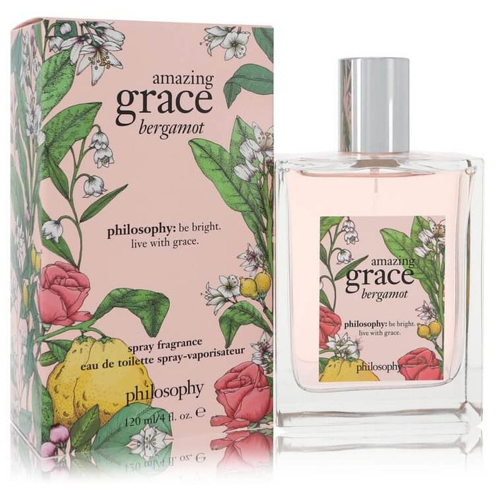 Amazing Grace Bergamot by Philosophy Eau De Toilette Spray 4 oz for Women - FirstFragrance.com