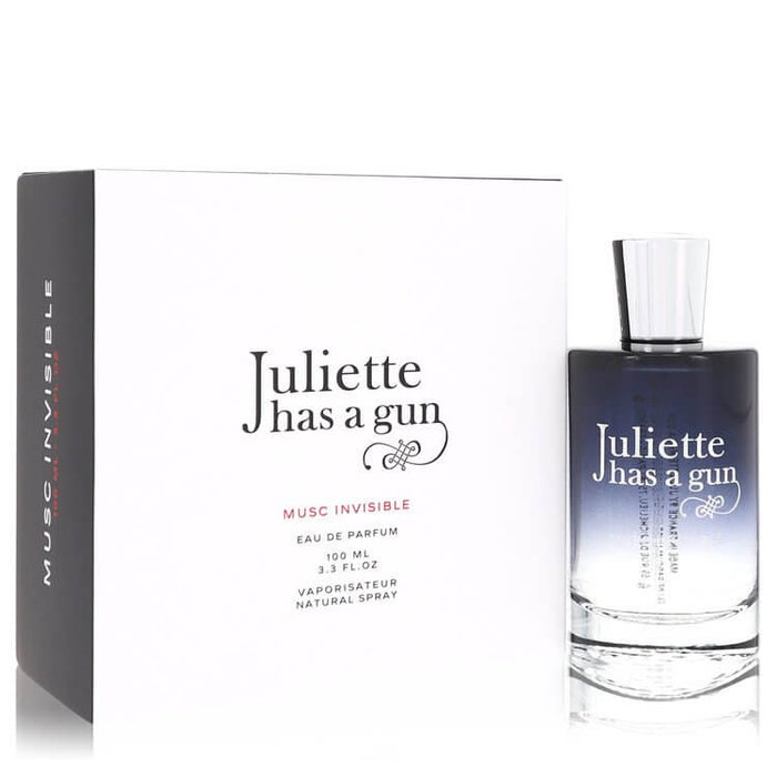 Musc Invisible by Juliette Has A Gun Eau De Parfum Spray 3.3 oz for Women - FirstFragrance.com