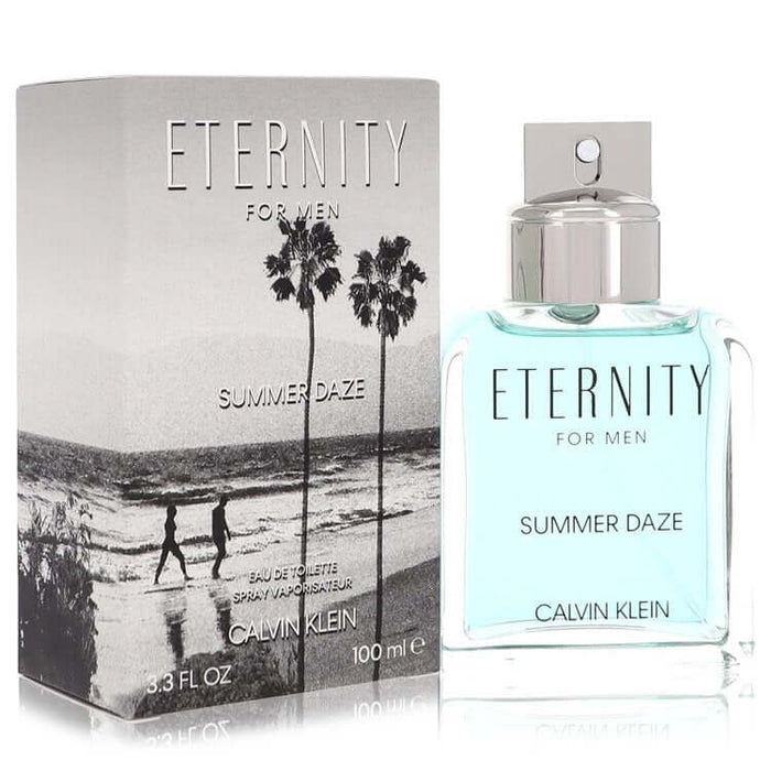 Eternity Summer Daze by Calvin Klein Eau De Toilette Spray 3.3 oz for Men - FirstFragrance.com
