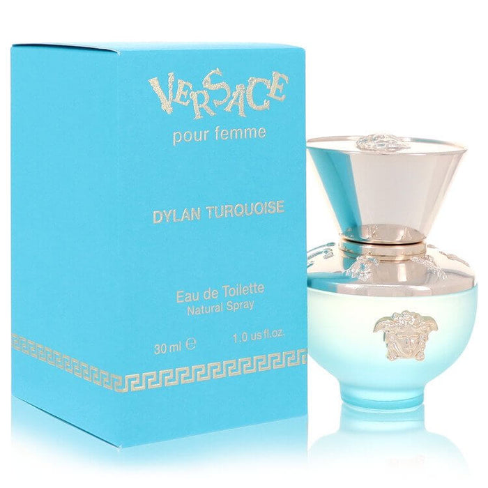 Versace Pour Femme Dylan Turquoise by Versace Eau De Toilette Spray 1 oz for Women - FirstFragrance.com