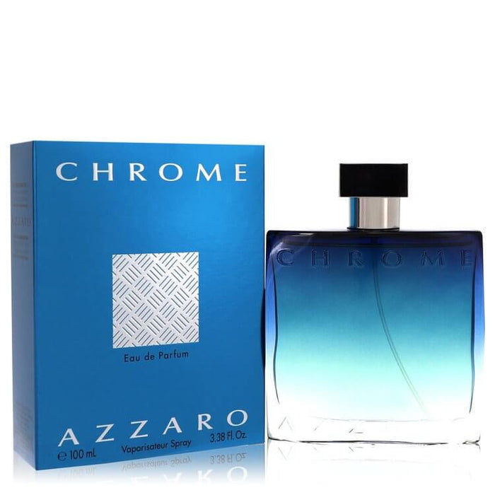 Chrome by Azzaro Eau De Parfum Spray 3.4 oz for Men - FirstFragrance.com