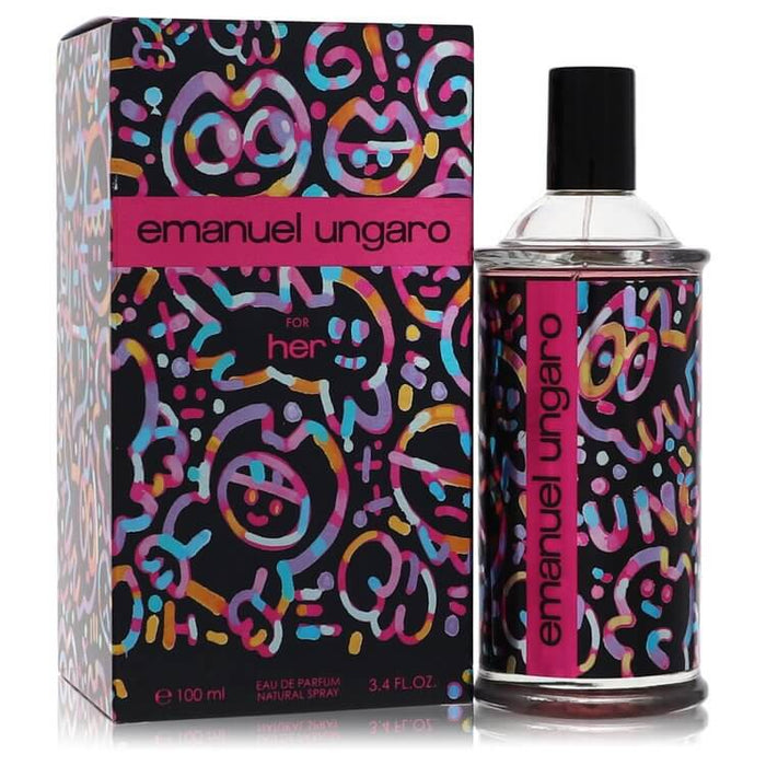 Emanuel Ungaro For Her by Ungaro Eau De Parfum Spray 3.4 oz for Women - FirstFragrance.com